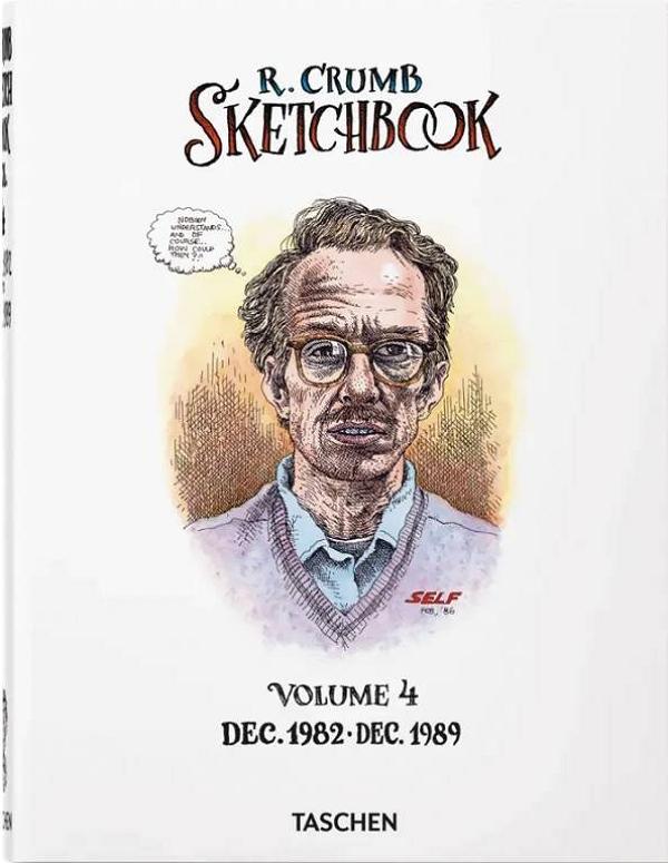 Robert Crumb Sketchbook Hc Vol 04 (Of 6) 1982-1989 New Ptg (