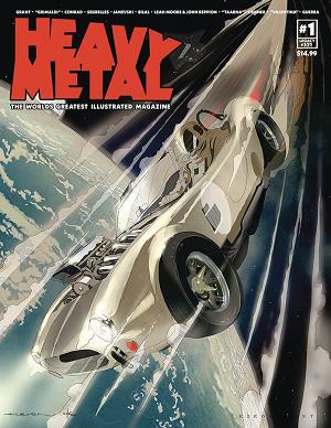 Heavy Metal Magazine #1 CVR D GRANT GRIMALDI (MR) cover