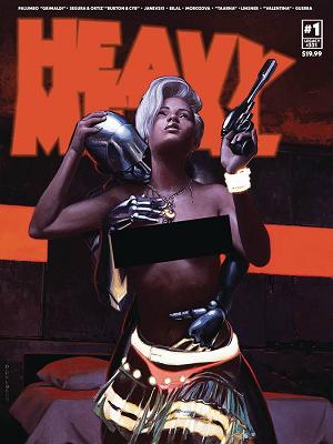 Heavy Metal Magazine #1 CVR G PALUMBO LOVERS NSFW (MR) cover