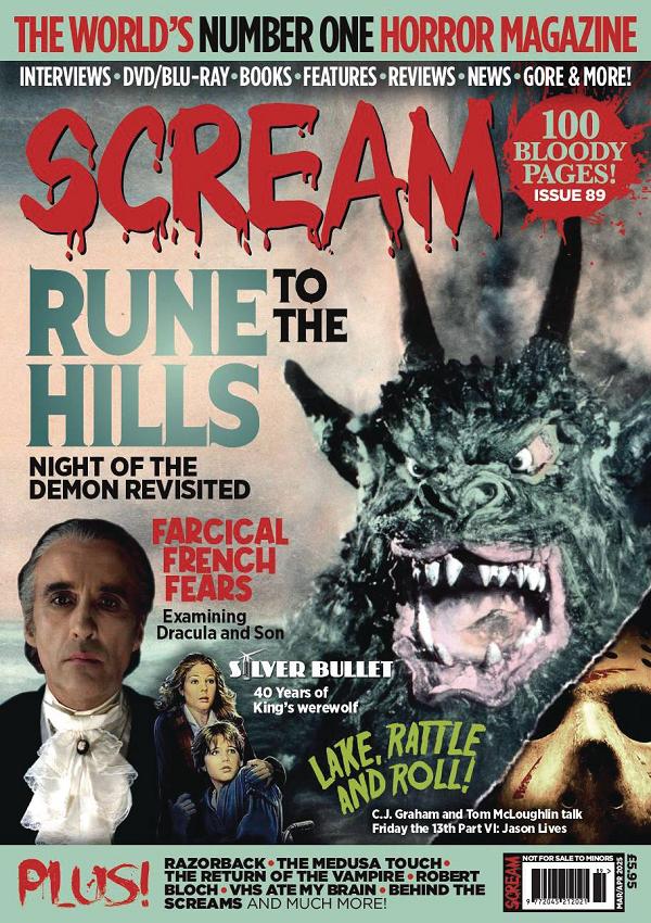 Scream Magazine #90 cover