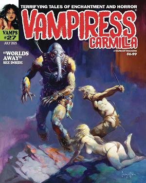Vampiress Carmilla Magazine #27 cover