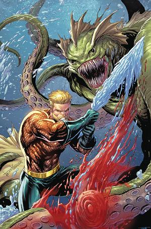 Aquaman #4 CVR D TYLER KIRKHAM CSV cover