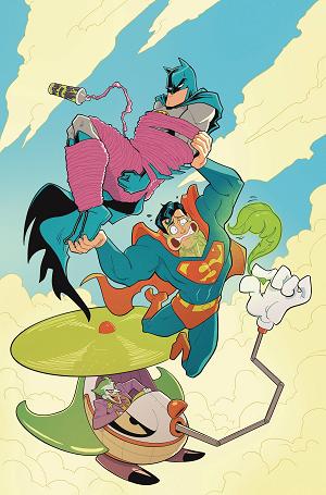Batman & Superman: World's Finest #38 CVR D APRIL FOOLS CSV WAY cover