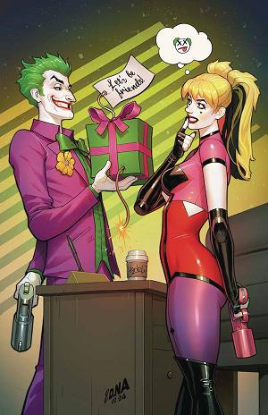 Harley Quinn #50 CVR D DAVID NAKAYAMA APRIL FOOLS CSV cover