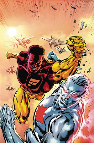 Justice League The Atom Project #4 CVR A MIKE PERKINS cover