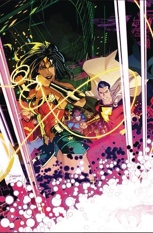 Justice League Unlimited #6 CVR A DAN MORA CONNECTING WAY cover
