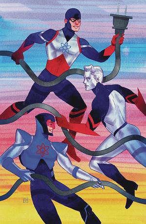 Justice League The Atom Project #4 CVR C WADA CSV cover