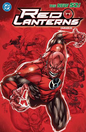 Red Lanterns The New 52 Omnibus Hc cover