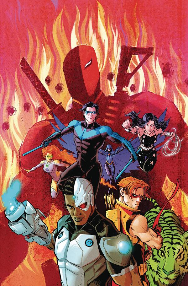 Titans #22 CVR C DANIEL BAYLISS CSV cover