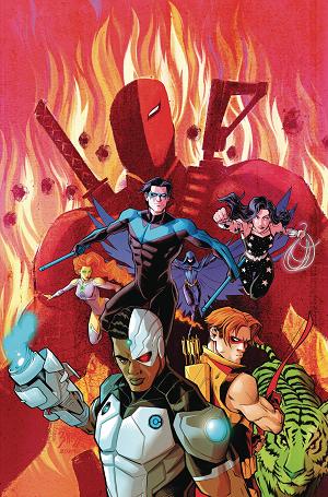 Titans #22 CVR C DANIEL BAYLISS CSV cover
