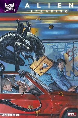 Alien Paradiso #4 (OF 5) FABRIZIO DE TOMMASO cover