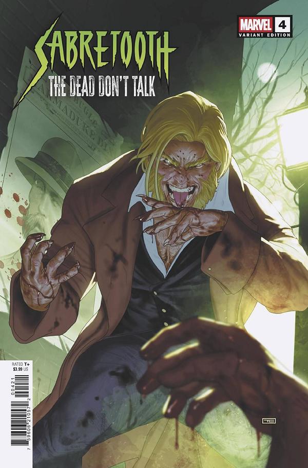 Sabretooth The Dead Dont Talk #4 (OF 5) TAURIN CLARKE cover