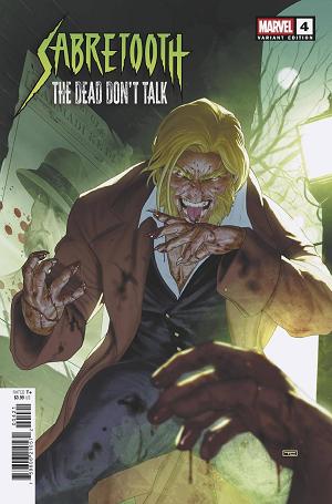 Sabretooth The Dead Dont Talk #4 (OF 5) TAURIN CLARKE cover