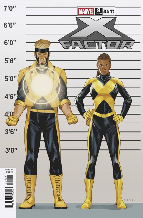 X-Factor #8 PHIL NOTO CONNECT X-MANHUNT cover