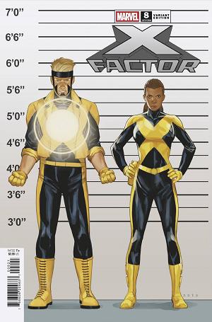 X-Factor #8 PHIL NOTO CONNECT X-MANHUNT cover