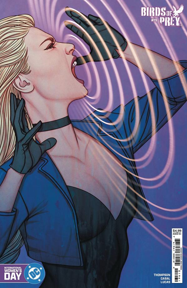 Birds Of Prey #19 variant cover