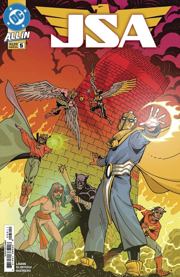 Jsa #5 CVR A CULLY HAMNER cover