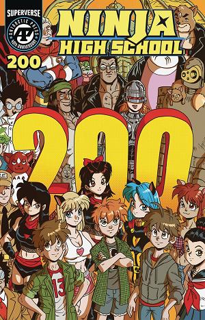 Ninja High School #200 CVR A BEN DUNN cover