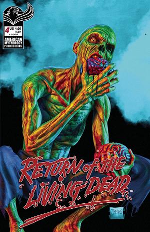 Return Of The Living Dead #4 CVR A SPEARS PAINTED cover