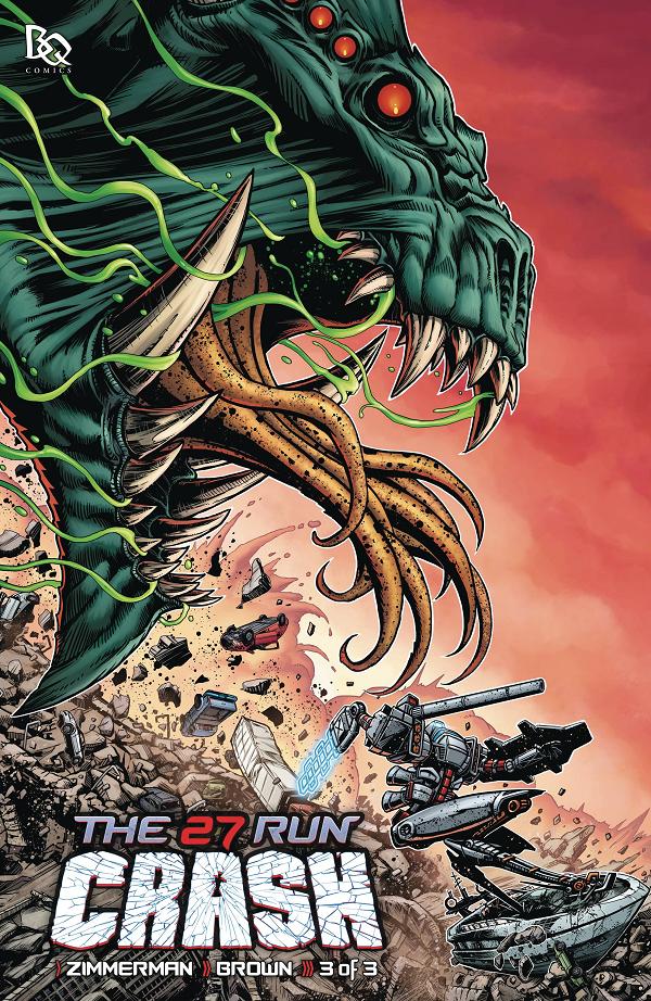 27 Run Crash #3 CVR A BROWN & MARTIN cover