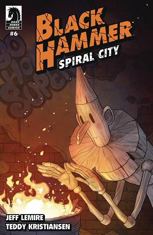 Black Hammer Spiral City #6 CVR B YARSKY cover