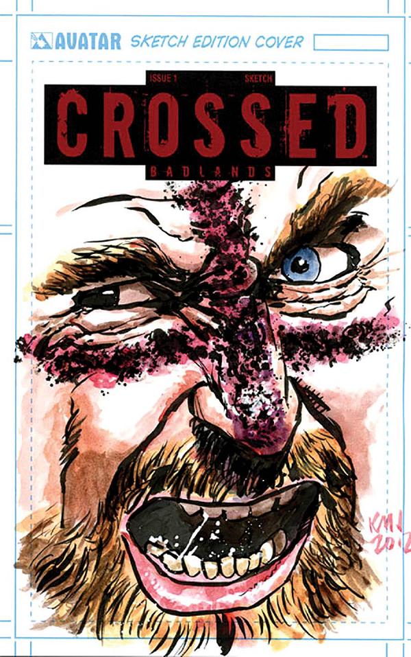 Crossed Badlands #25 cover