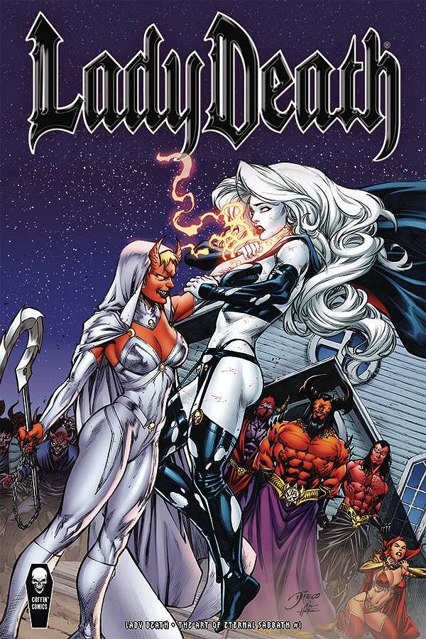 Lady Death Art Of Eternal Sabbath #1 cover