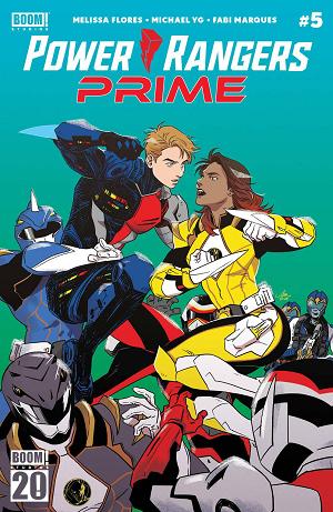 Power Rangers Prime #5 CVR J FOC REVEAL cover