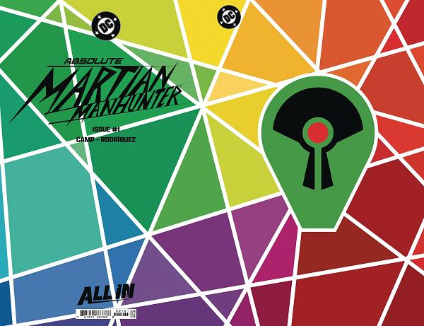Absolute Martian Manhunter #1 CVR G LOGO DESIGN FOIL cover