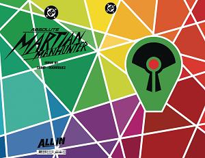 Absolute Martian Manhunter #1 CVR G LOGO DESIGN FOIL cover