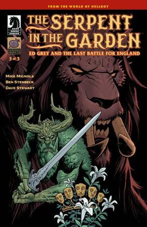 Serpent In Garden Ed Grey Last Battle For England #3 cover