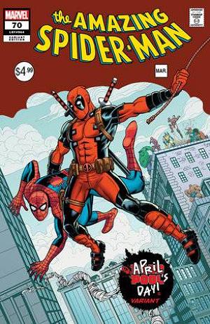 Amazing Spider-Man #70 BRENT SCHOONOVER APRIL POOLS DAY cover