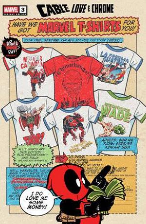 Cable Love And Chrome #3 (OF 5) WAITE APRIL POOLS DAY cover