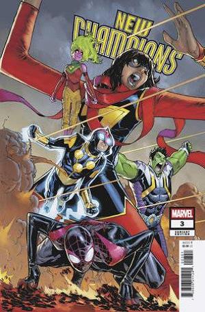 New Champions #3 HUMBERTO RAMOS REUNION cover