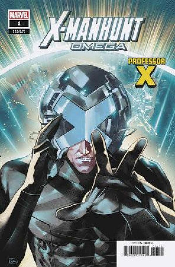X-Manhunt Omega #1 EGAL PROFESSOR X cover