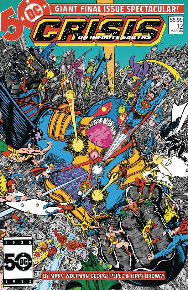 Crisis On Infinite Earths #12 cover