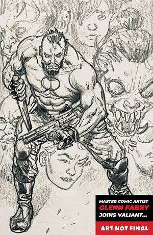 Valiant Beyond Bloodshot #2 CVR D FABRY VIRGIN (MR) cover