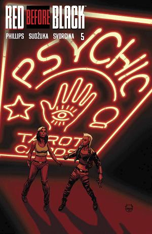 Red Before Black #5 CVR B JOHNSON (MR) cover