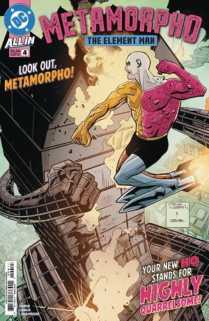 Metamorpho The Element Man #4 CVR A STEVE LIEBER cover