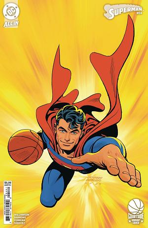 Superman #24 CVR E LEONARDO ROMERO COURTSIDE CSV cover