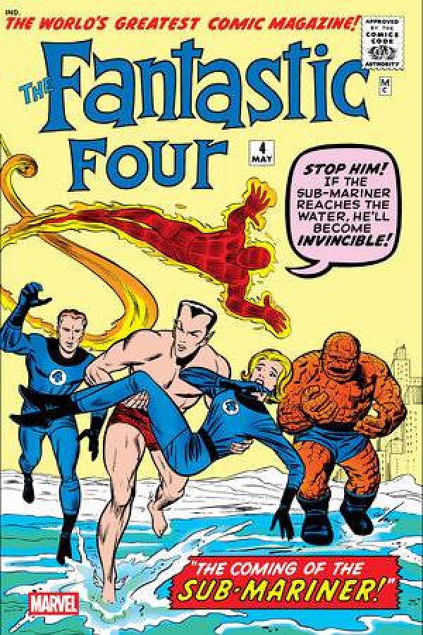 Fantastic Four Facsimile Ed #4 FOIL cover
