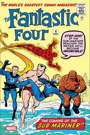 Fantastic Four Facsimile Ed #4 FOIL cover