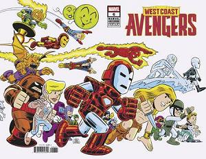 West Coast Avengers #6 CHRIS GIARRUSSO CONNECT cover