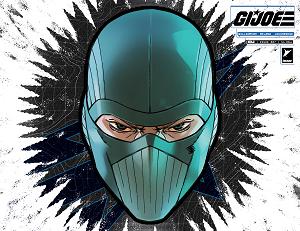Gi Joe #7 CVR H CVR H ANDREA MILANA & ANDRES JUAREZ DIE CUT FOIL MASK cover