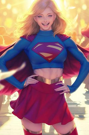 Supergirl #1 CVR B CVR B STANLEY ARTGERM LAU CARD STOCK cover