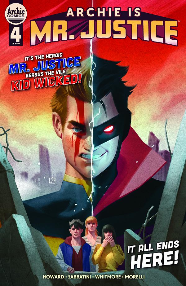 Archie Is Mr Justice #4 cover by Reiko Murakami