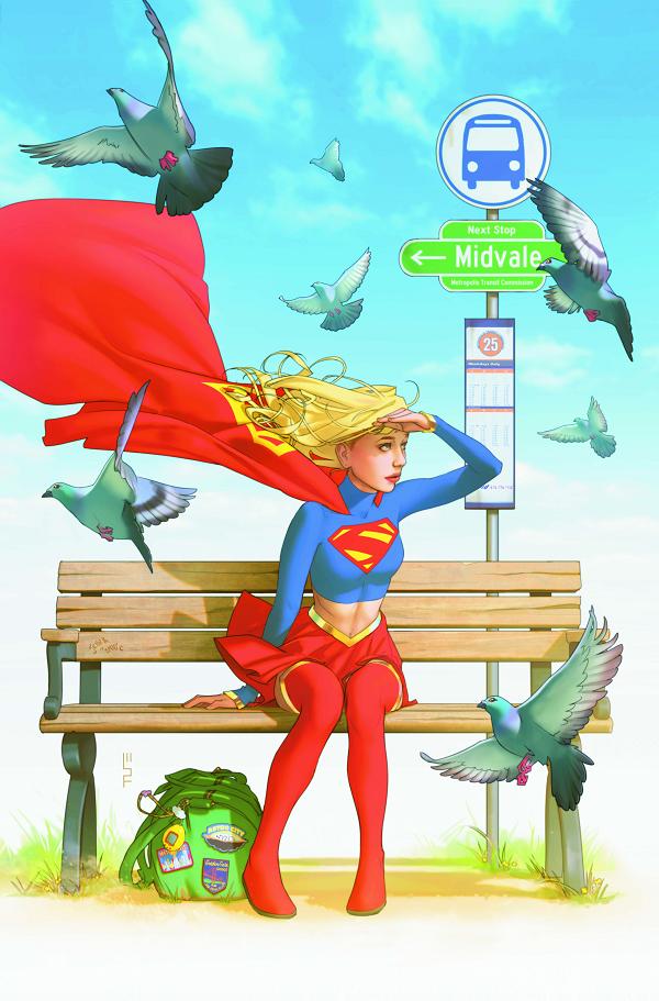 Supergirl #1 CVR H CVR H INC 1:50 W SCOTT FORBES CARD STOCK cover