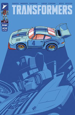 Transformers #20 CVR E CVR E INC 1:50 PYE PARR cover
