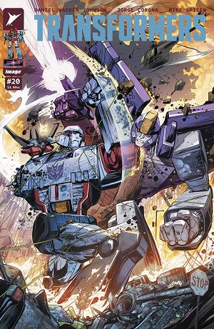 Transformers #20 CVR D CVR D INC 1:25 HOWARD PORTER & ROMULO FAJARDO JR cover