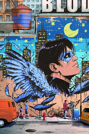 Nightwing #126 CVR D CVR D INC 1:25 VASCO GEORGIEV CARD STOCK cover